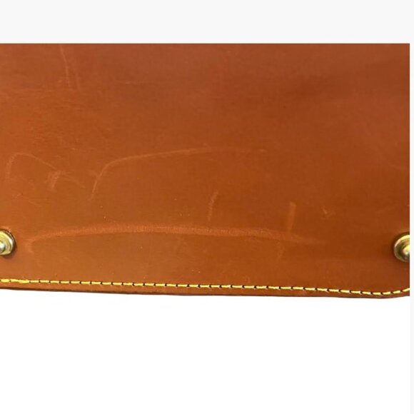 Dooney & Bourke Hobo Shoulder Bag Vintage Light/Med Taupe Pebbled Leather EUC - Picture 11 of 15